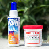2-Piece Pain Relief Set (SPORTS RUB & Fraga Spray by H&F Enterprise)